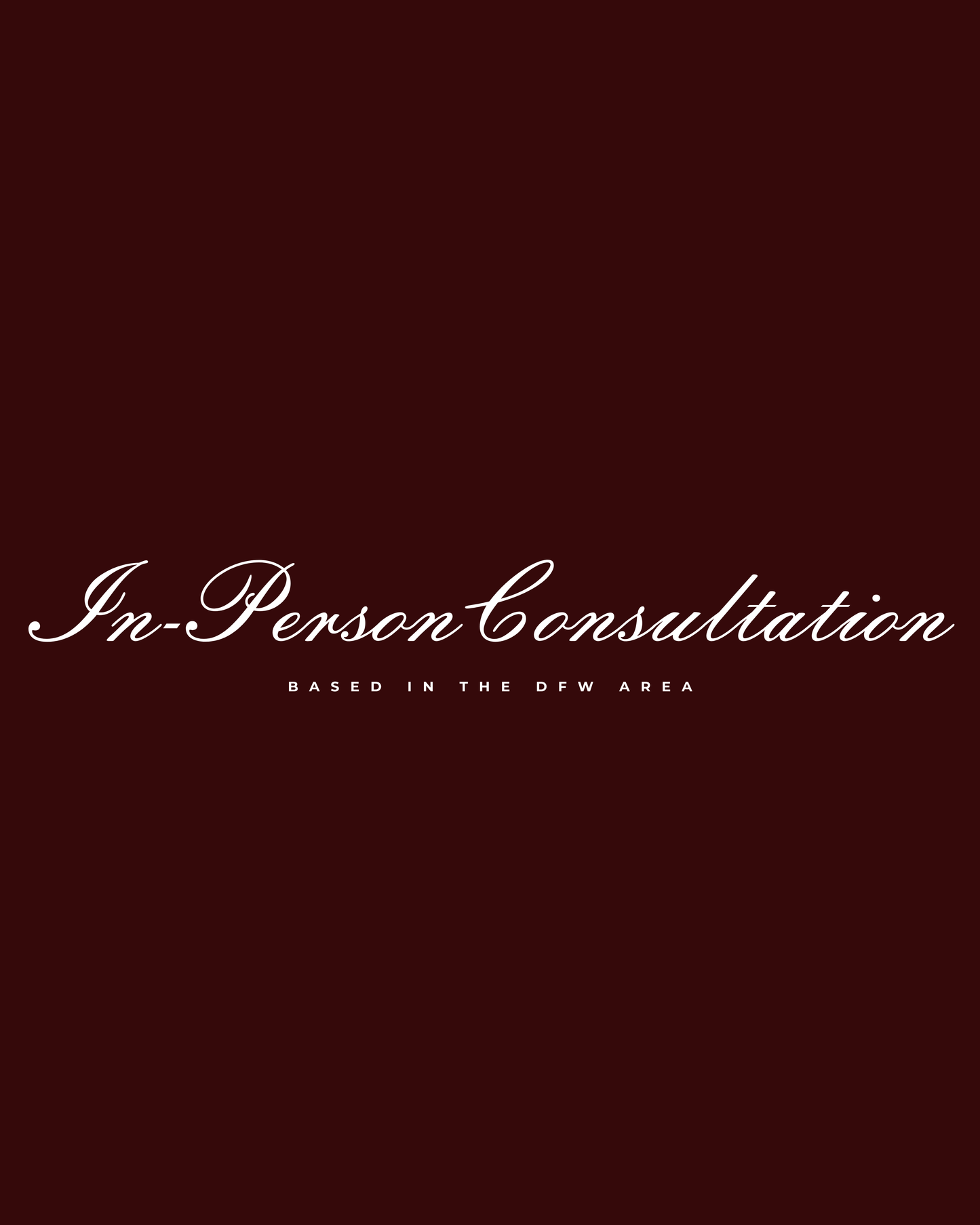In-Person Consultation