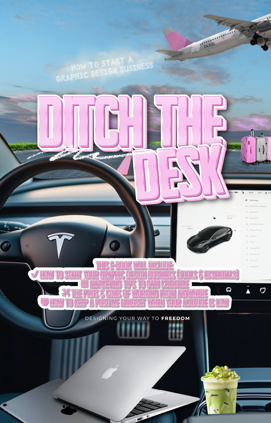 Ditch The Desk E-Book: Designing Your Way To Freedom